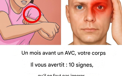 Un mois avant un AVC, votre corps vous envoie un signal d’alarme : 10 signes à ne pas ignorer.