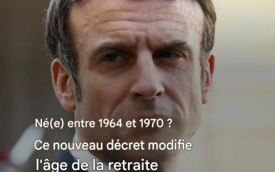 Retraites : Quels changements apporte le nouveau décret aux personnes nées entre 1964 et 1970 ?