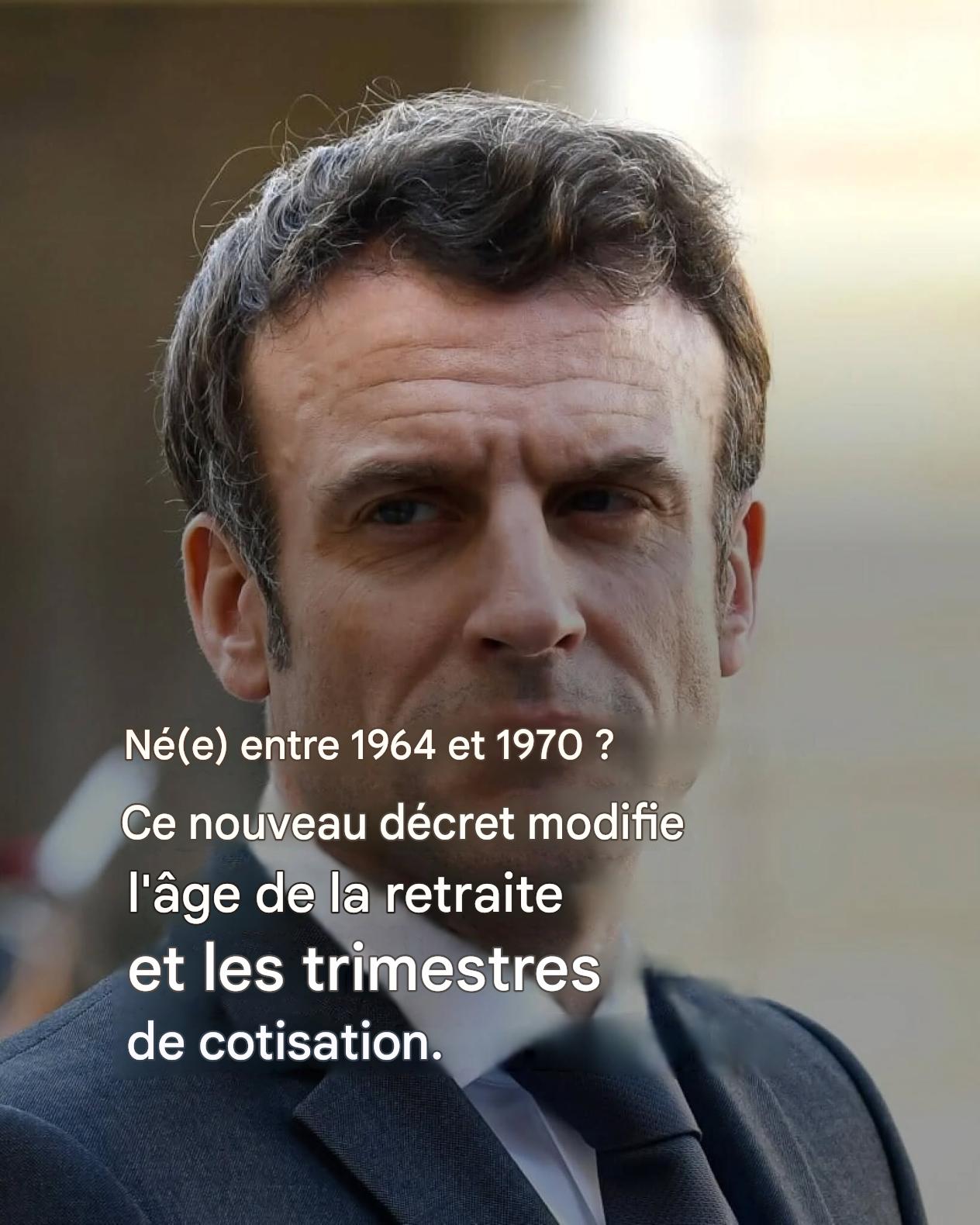 Retraites : Quels changements apporte le nouveau décret aux personnes nées entre 1964 et 1970 ?