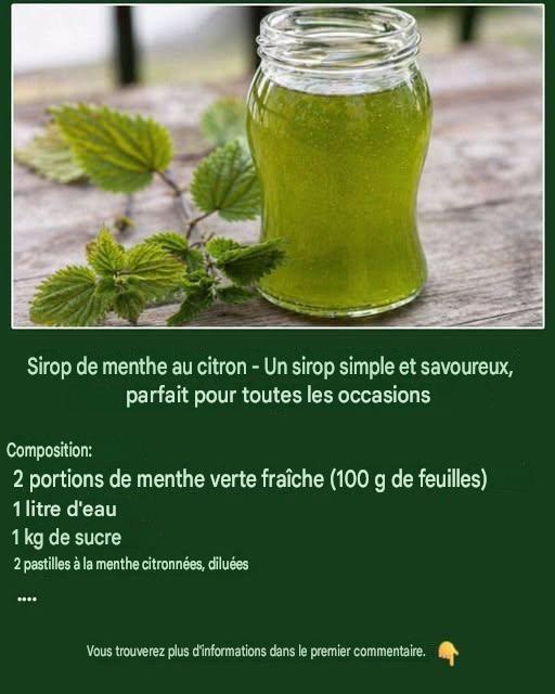 Sirop de menthe maison – simple, délicieux, rafraîchissant et parfait pour les journées chaudes.