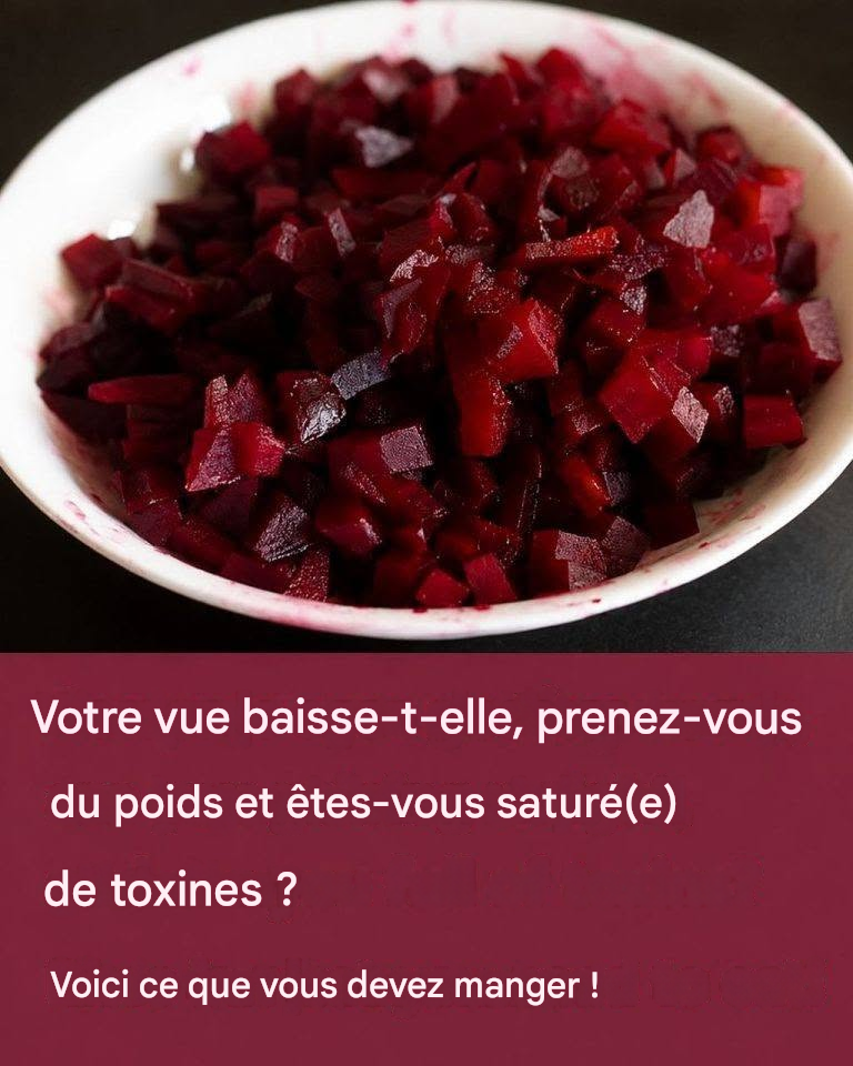 Votre vue baisse, vous prenez du poids, votre corps est saturé de toxines ? Voici ce que vous devez manger !