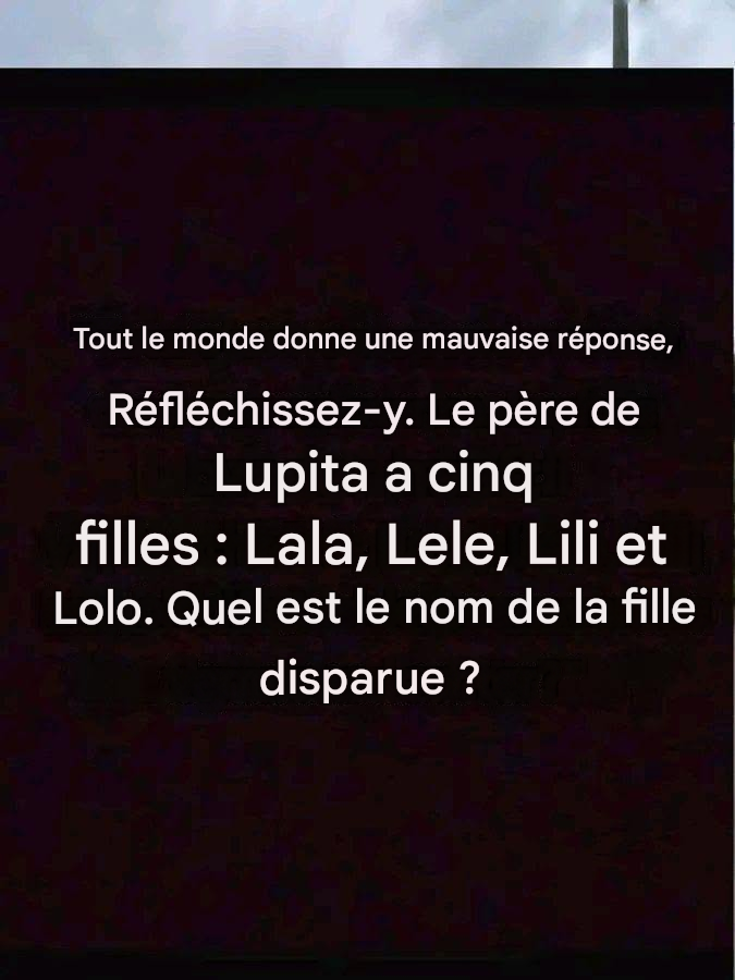 Êtes-vous assez intelligent pour répondre ?