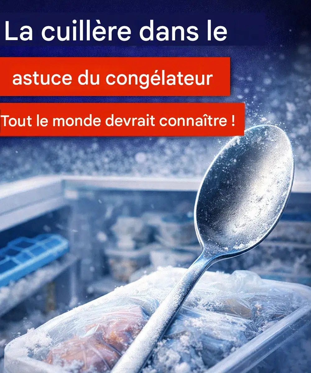 Ma voisine m’a expliqué pourquoi elle garde toujours une cuillère au congélateur. Comment ai-je pu vivre sans cette astuce pendant 50 ans ?