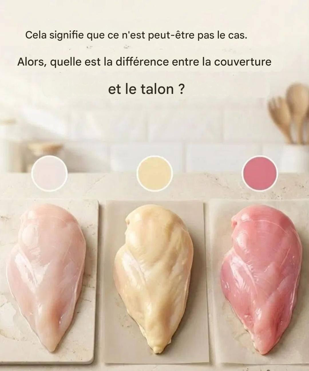 Il est surprenant que le lien entre la couleur du poulet et sa qualité ne soit toujours pas clair pour certains.