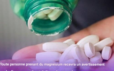 Les utilisateurs de magnésium doivent être prudents : avertissement concernant deux groupes de personnes