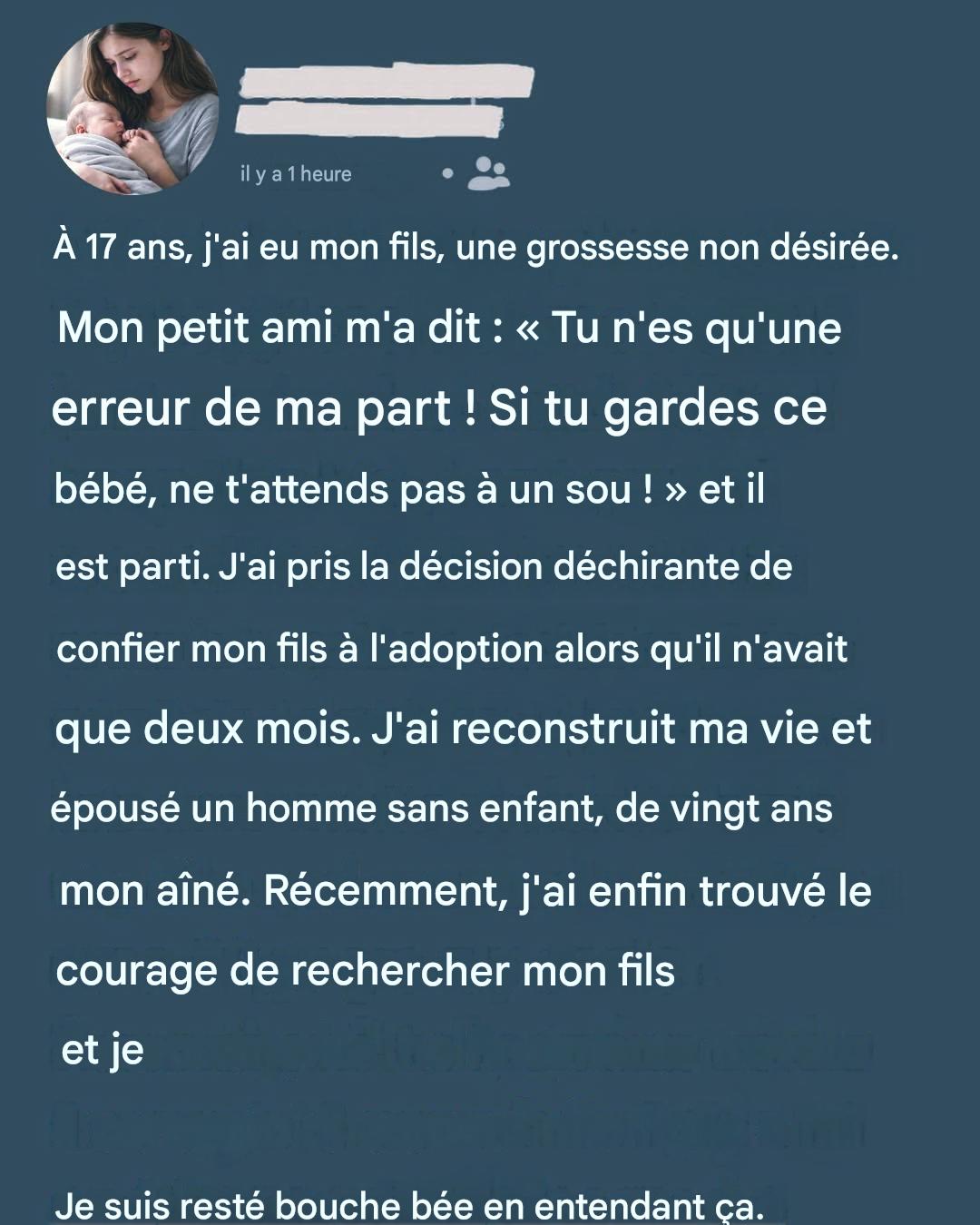 Je pensais avoir perdu mon fils pour toujours, jusqu’à ce que je découvre qui l’avait réellement élevé.