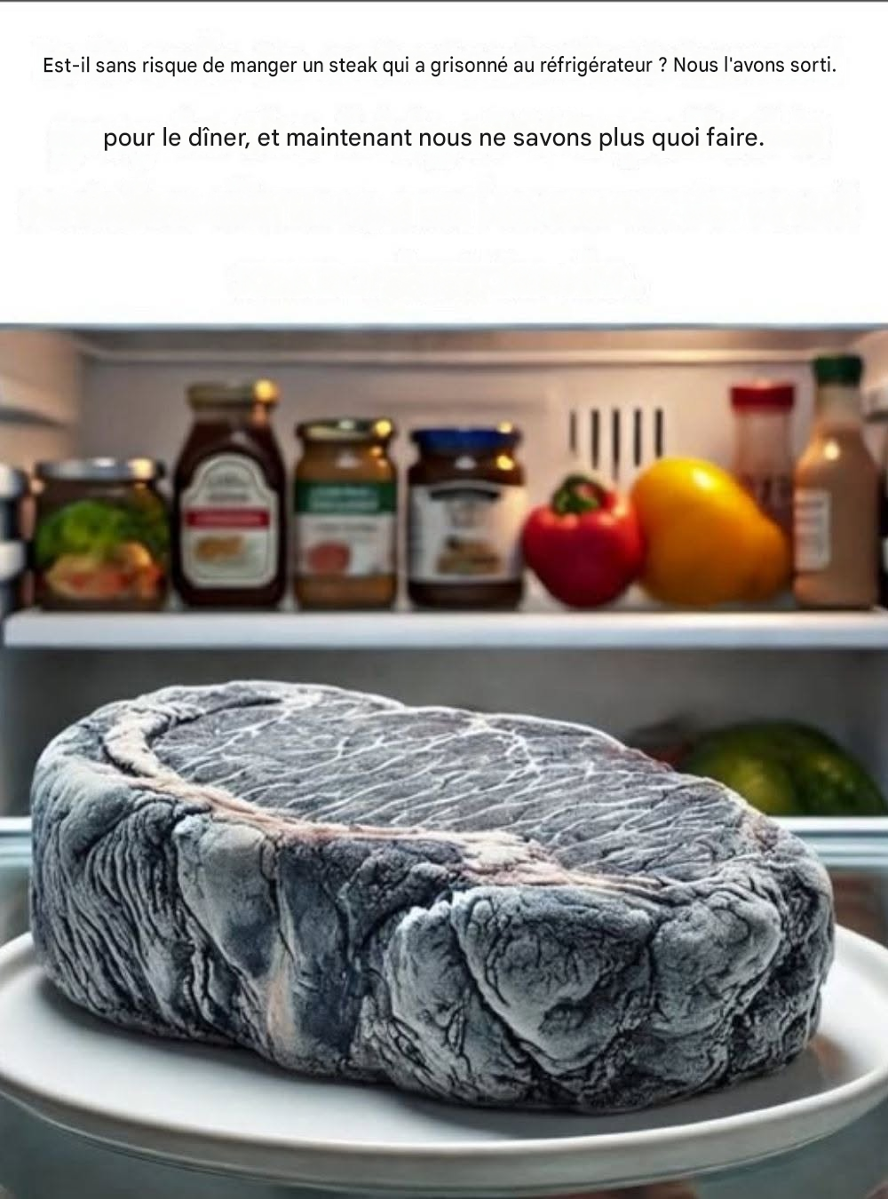 Que faire si votre steak devient gris : un guide de sécurité alimentaire