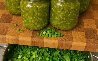 Oseille aux légumes en bocaux pour l’hiver – sans sel ni vinaigre : une préparation universelle pour les soupes, les tartes et les sauces