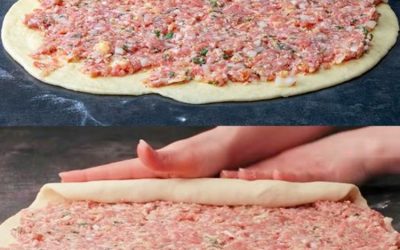 🥖✨ Pâte à la viande hachée, en 10 minutes au four – ULTRA délicieux ! ✨🥖