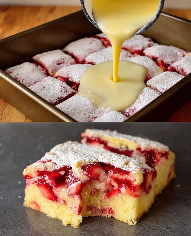 🍓🥮 Gâteau aux fraises – J’en fais toutes les semaines, recette pour les tasses ! 🍓🥮