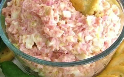 Délicieuse salade de jambon à tartiner !!