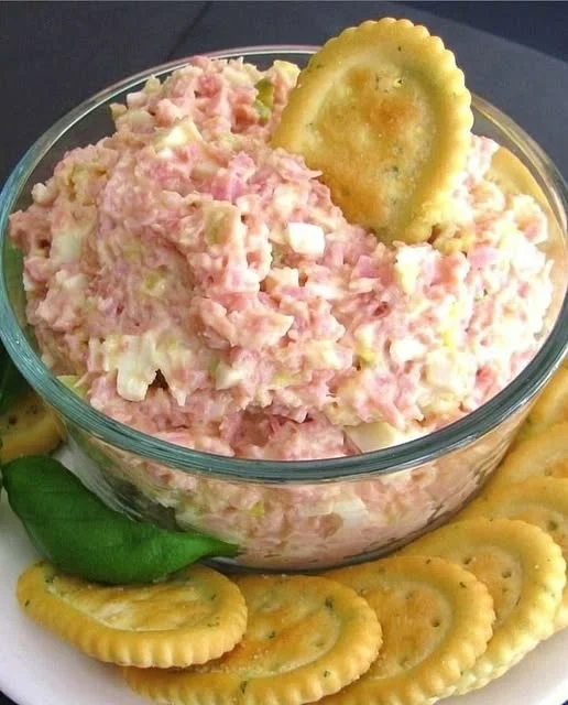 Délicieuse salade de jambon à tartiner !!