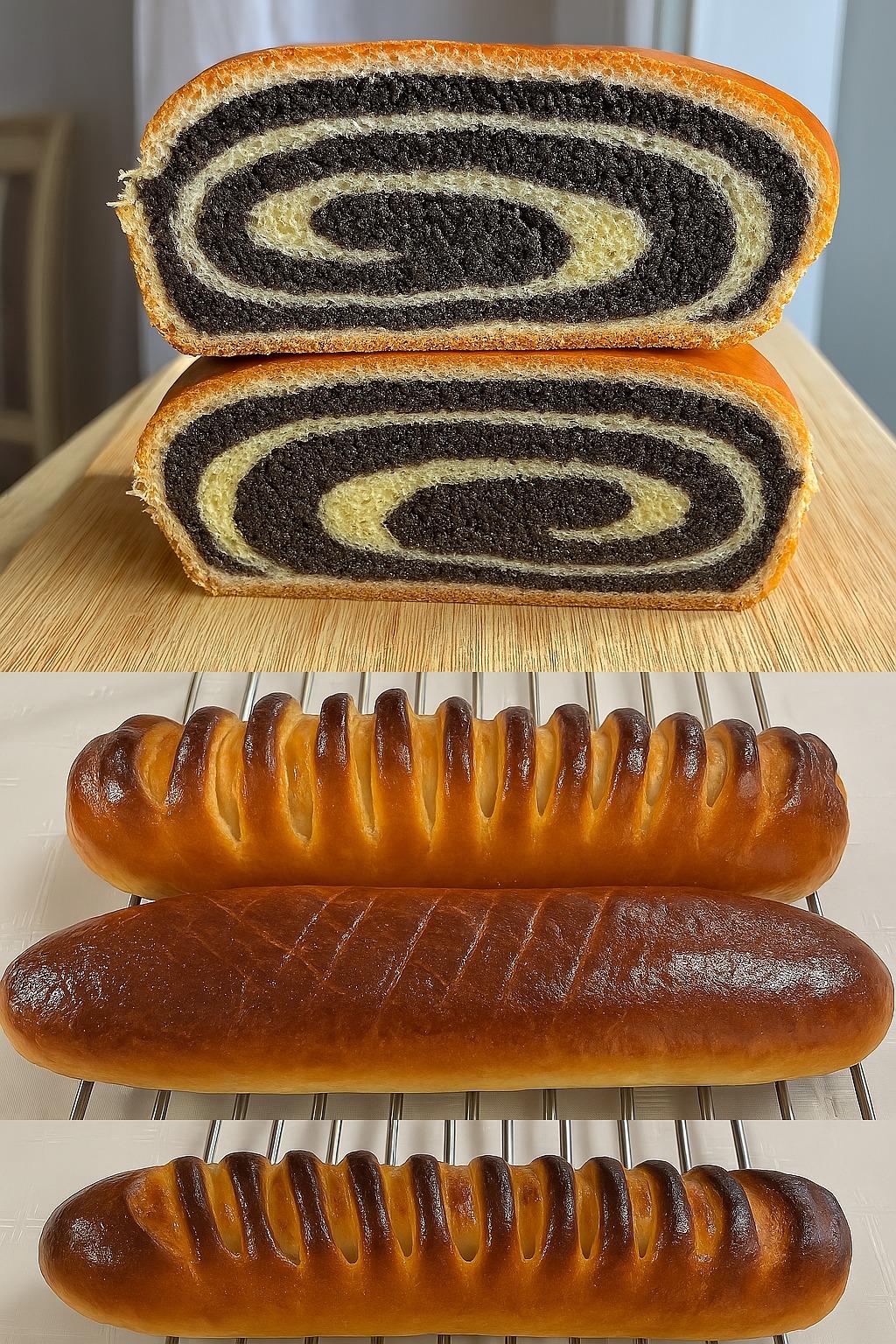 De magnifiques et délicieux petits pains farcis, préparés par une ménagère ukrainienne : la pâte est moelleuse, ne durcit pas longtemps et ne s’effrite pas.