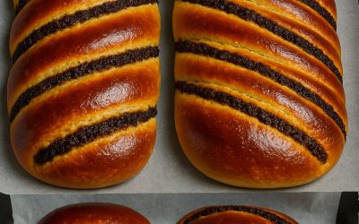 Ce kozunak traditionnel, idéal pour les fêtes et les occasions spéciales, séduira par son arôme riche. Grâce à sa croûte moelleuse et à sa délicieuse garniture aux noix et au cacao, il ravira toute la famille.