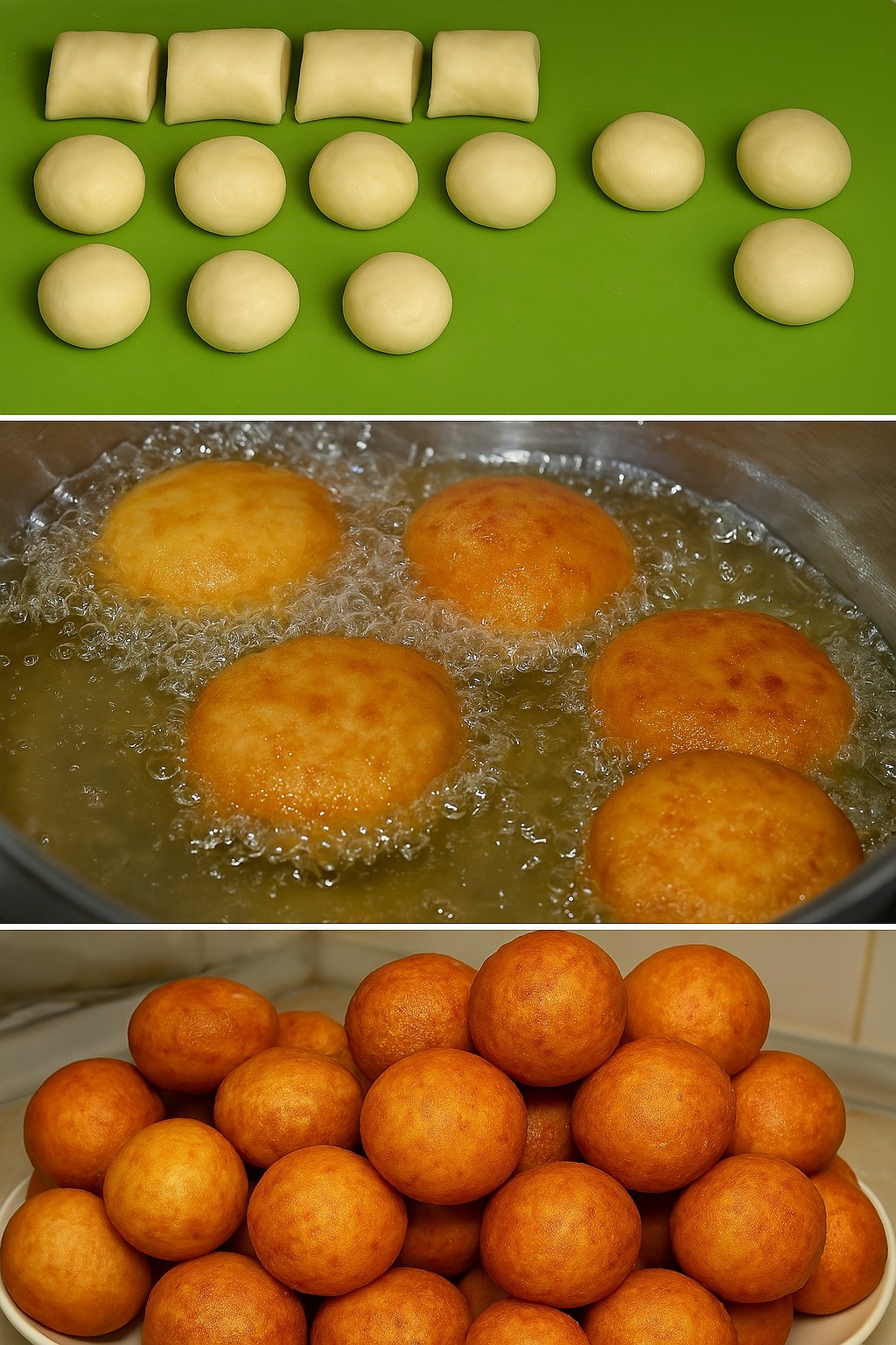 Beignets maison au fromage blanc – moelleux et délicieux !