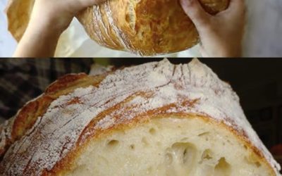 Préparez vous-même un pain artisanal sans pétrissage, bien meilleur que le pain du commerce.
