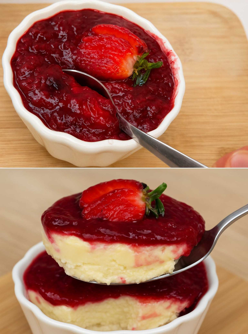 Un dessert minceur, nutritif et sans flocons : prêt en 4 minutes, riche en protéines et seulement 110 calories !