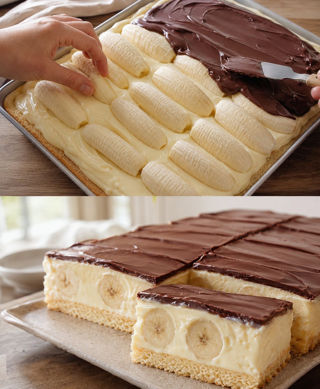 Tranches de banane – une recette en tasse