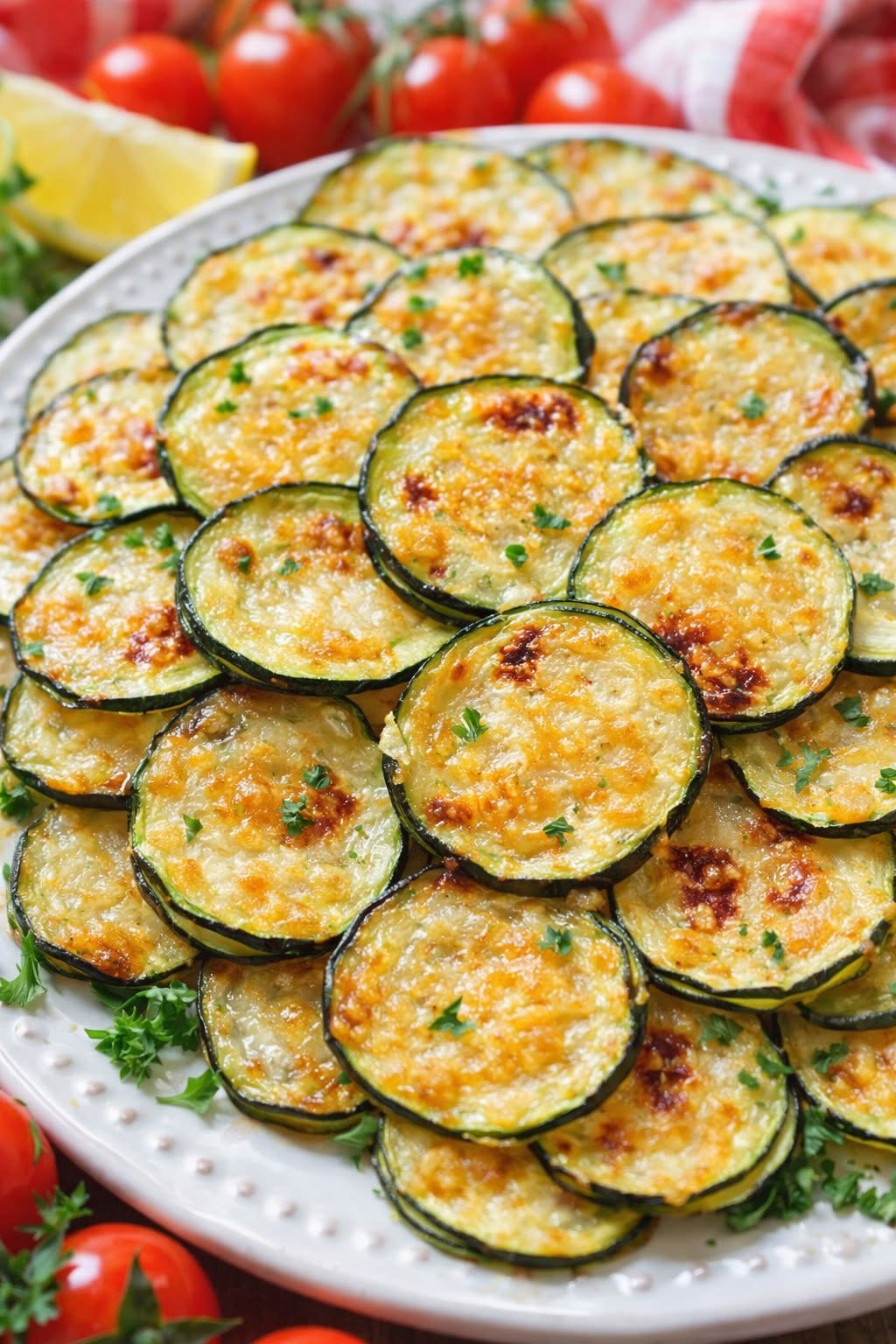 Chips de courgettes