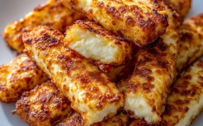 Bâtonnets de Cottage Cheese à l’Air Fryer : Croustillants à l’Extérieur, Fondants à l’Intérieur