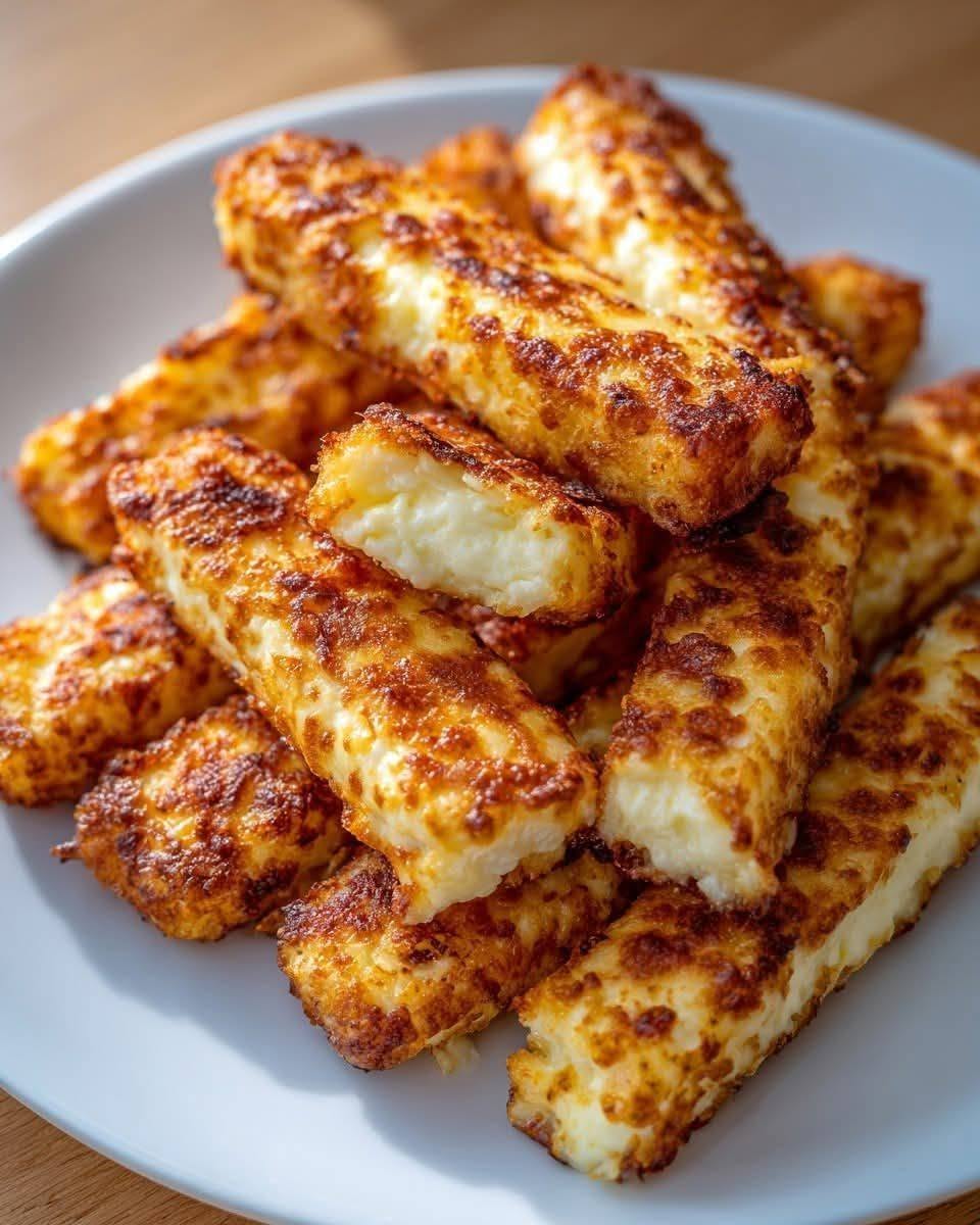 Bâtonnets de Cottage Cheese à l’Air Fryer : Croustillants à l’Extérieur, Fondants à l’Intérieur