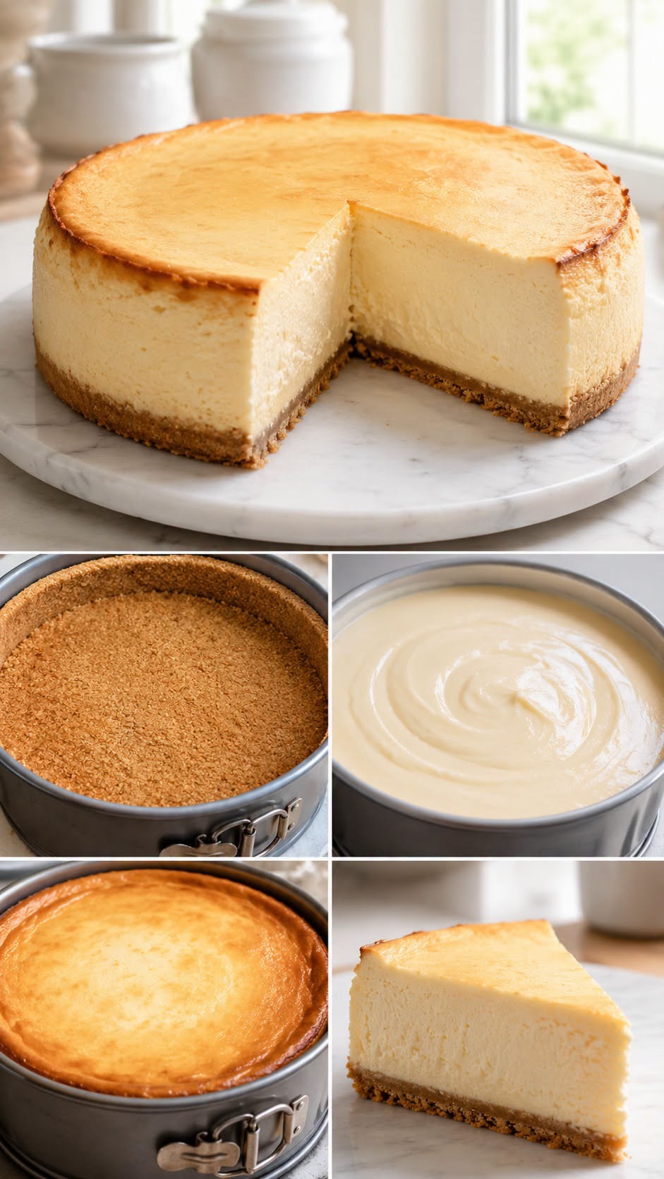 Cheesecake new-yorkais