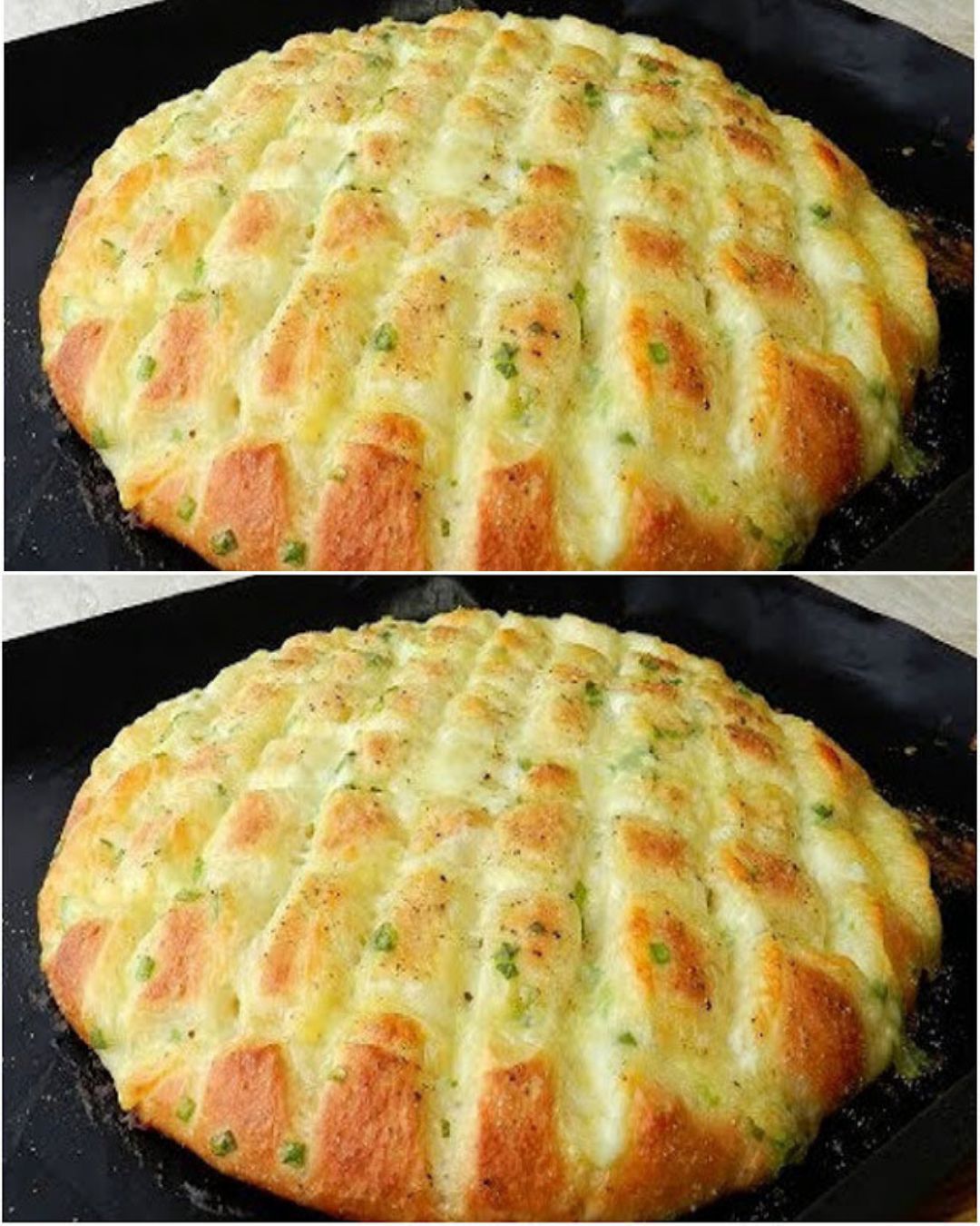 Pain de fête à la mozzarella et à l’ail