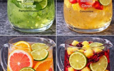 4 recettes de boissons rafraîchissantes pour le jeûne🍊
