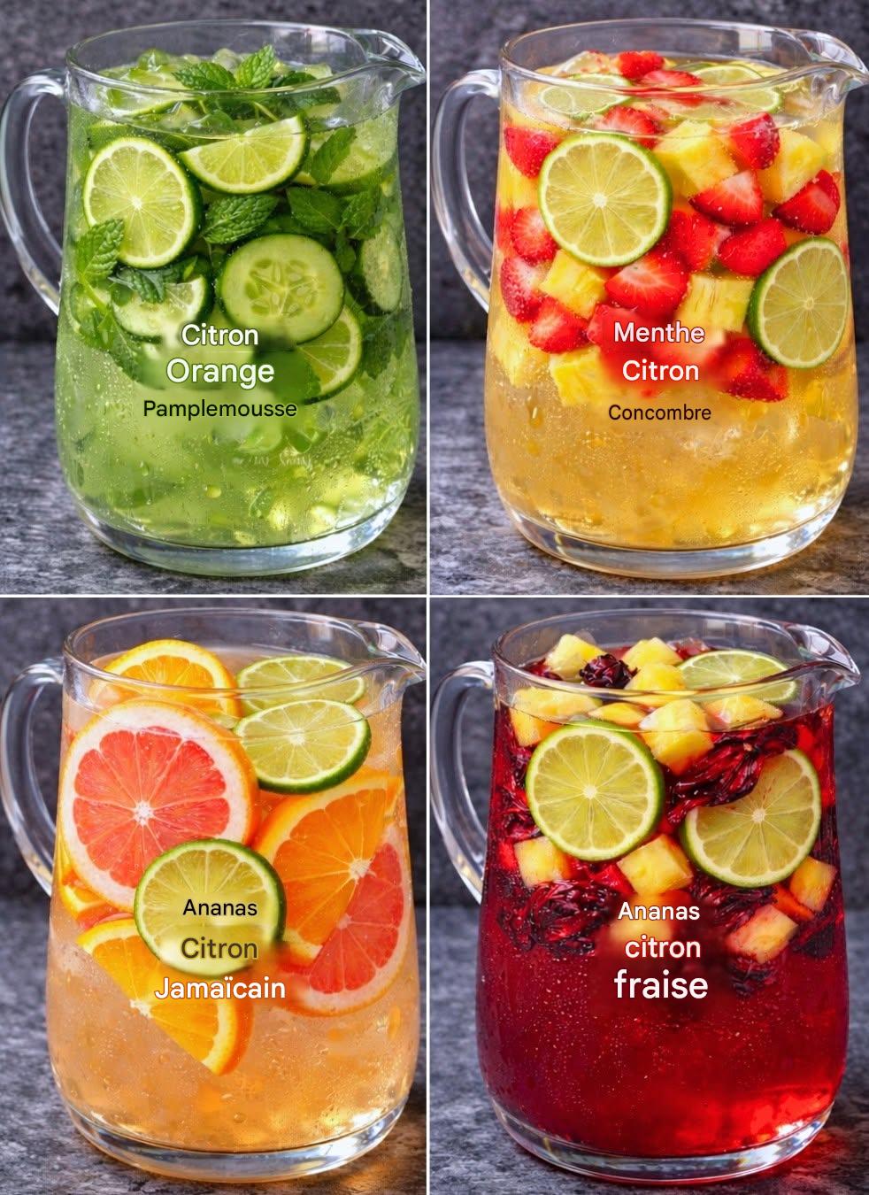 4 recettes de boissons rafraîchissantes pour le jeûne🍊