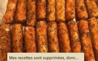 Recette de roulés feuilletés au fromage et à la saucisse
