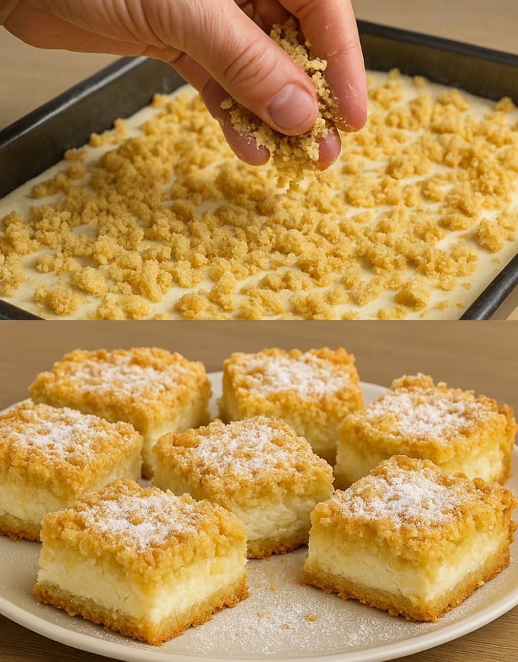 Gâteau au yaourt délicat à la mie moelleuse et fondante.