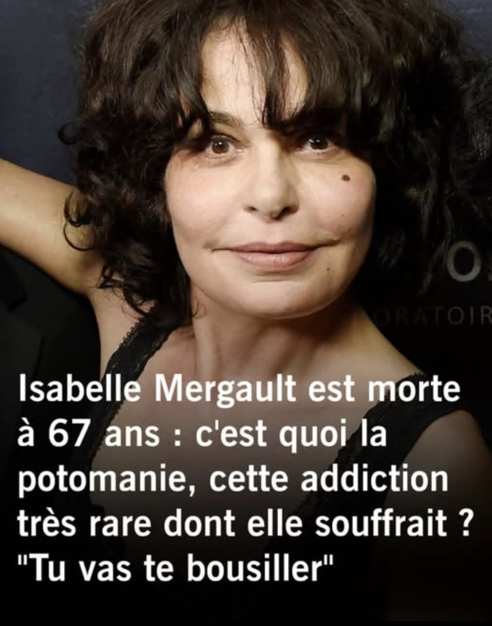 Isabelle Mergault : avant le cancer, l’actrice a affronté une autre maladie, une addiction méconnue