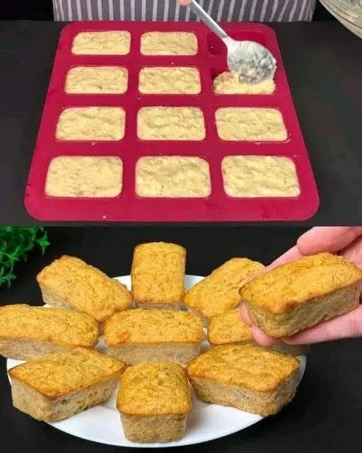 Gâteau à la banane (sans sucre ajouté, sans beurre)