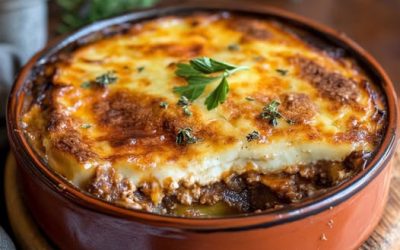 La moussaka est un grand classique grec, riche en saveurs et en textures. Voici la recette de ce délicieux plat !