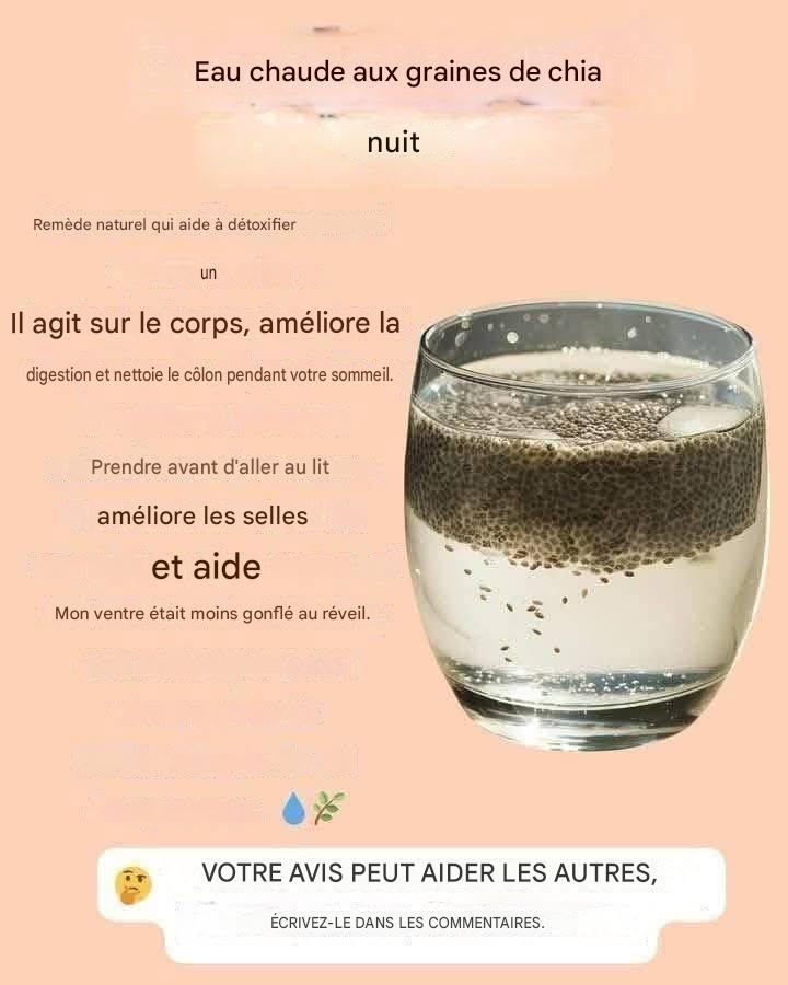 Des bienfaits des graines de chia que vous ignoriez et que vous allez adorer.