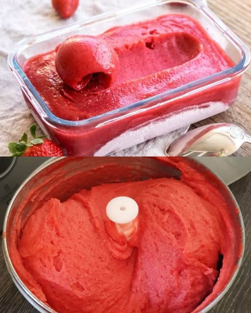 Recette de sorbet aux fraises : rafraîchissante et facile