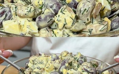 Presque personne ne connaît cette recette de salade ! Elle est tellement délicieuse qu’on pourrait la préparer tous les jours ! Vous trouverez la recette dans les commentaires. Je l’ai envoyée à ceux qui m’ont remercié.