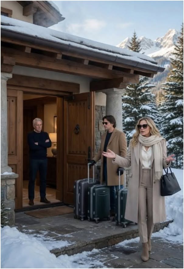 Ma belle-fille est arrivée chez moi, dans les montagnes d’Aspen, avec plusieurs valises et un sourire radieux, et mon fils la suivait de près, comme si la décision était déjà prise.