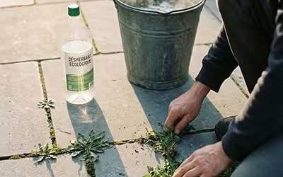 Désherbage des allées : conseils pour une lutte naturelle contre les mauvaises herbes