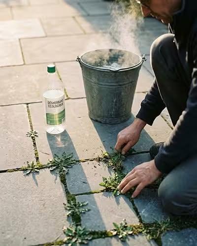 Désherbage des allées : conseils pour une lutte naturelle contre les mauvaises herbes