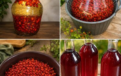 Vin de Cynorrhodon maison : recette simple et bienfaits santé au naturel
