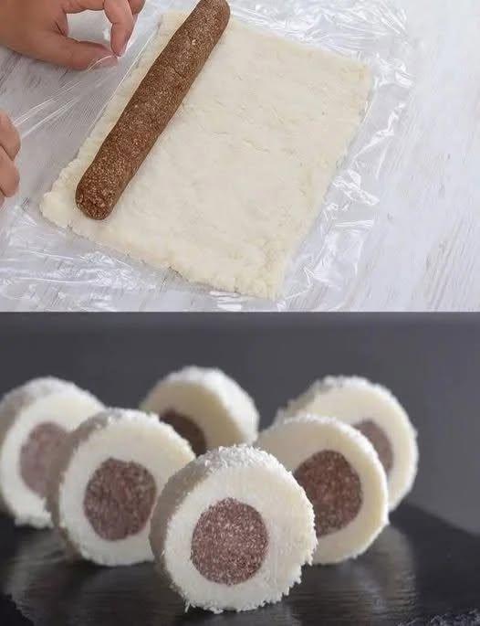 Mieux que Rafaello ! Des biscuits à la noix de coco sans cuisson, avec seulement 4 ingrédients. Je vous donne la recette.