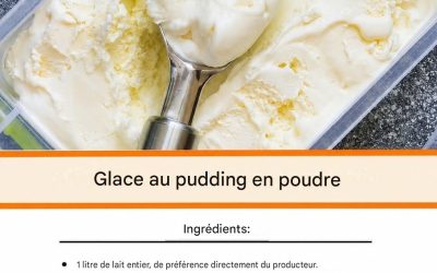 Vous n’achèterez peut-être pas de glace de tout l’été : glace à la crème anglaise maison selon la recette de grand-mère
