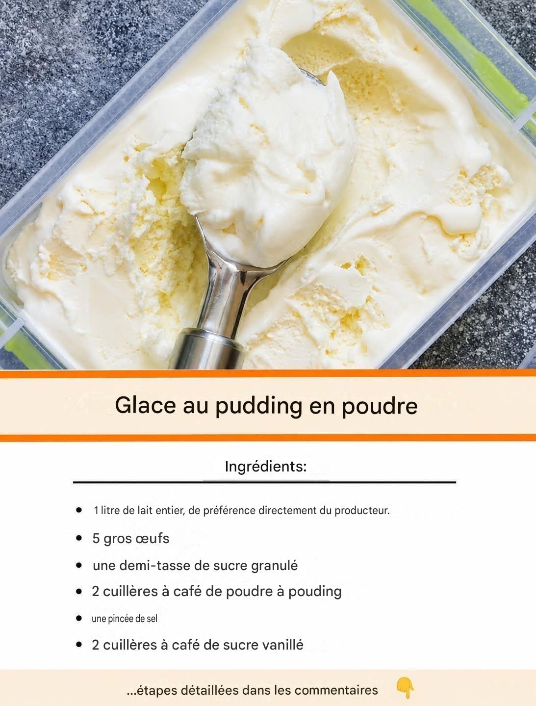 Vous n’achèterez peut-être pas de glace de tout l’été : glace à la crème anglaise maison selon la recette de grand-mère
