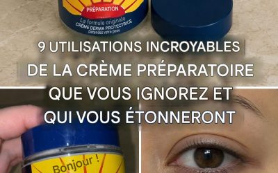 9 utilisations surprenantes de la crème préparatrice qui peuvent s’avérer très pratiques