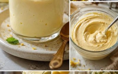 Mousse au citron en verrines : un dessert facile, crémeux et rafraîchissant