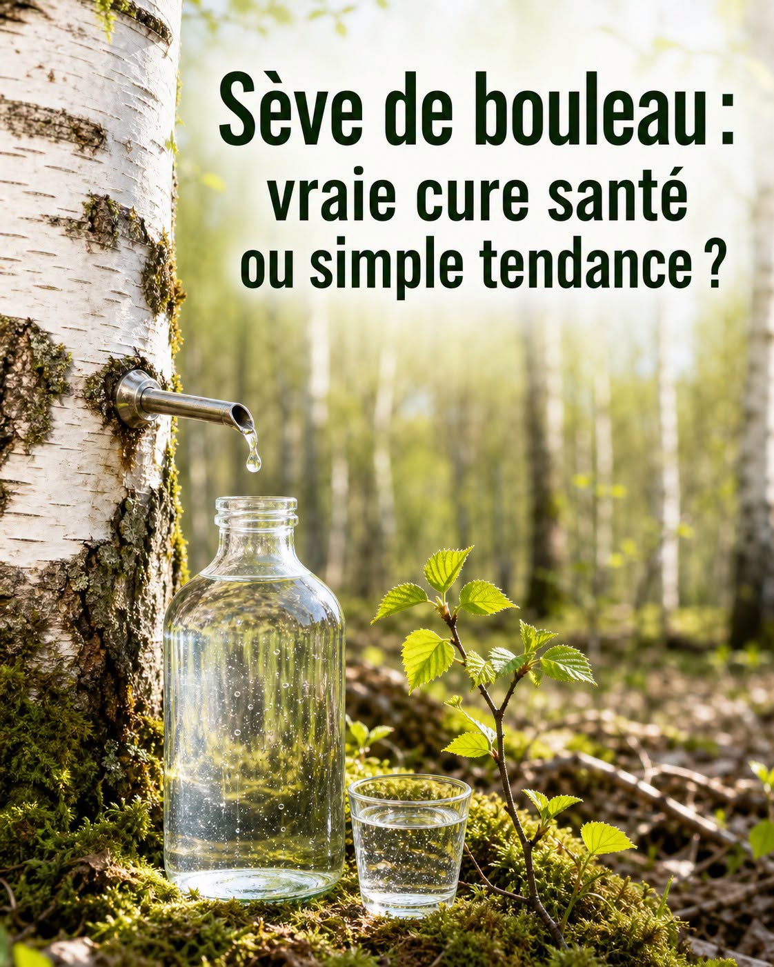 Les bienfaits de la sève de bouleau : élixir de printemps ou simple tendance ?