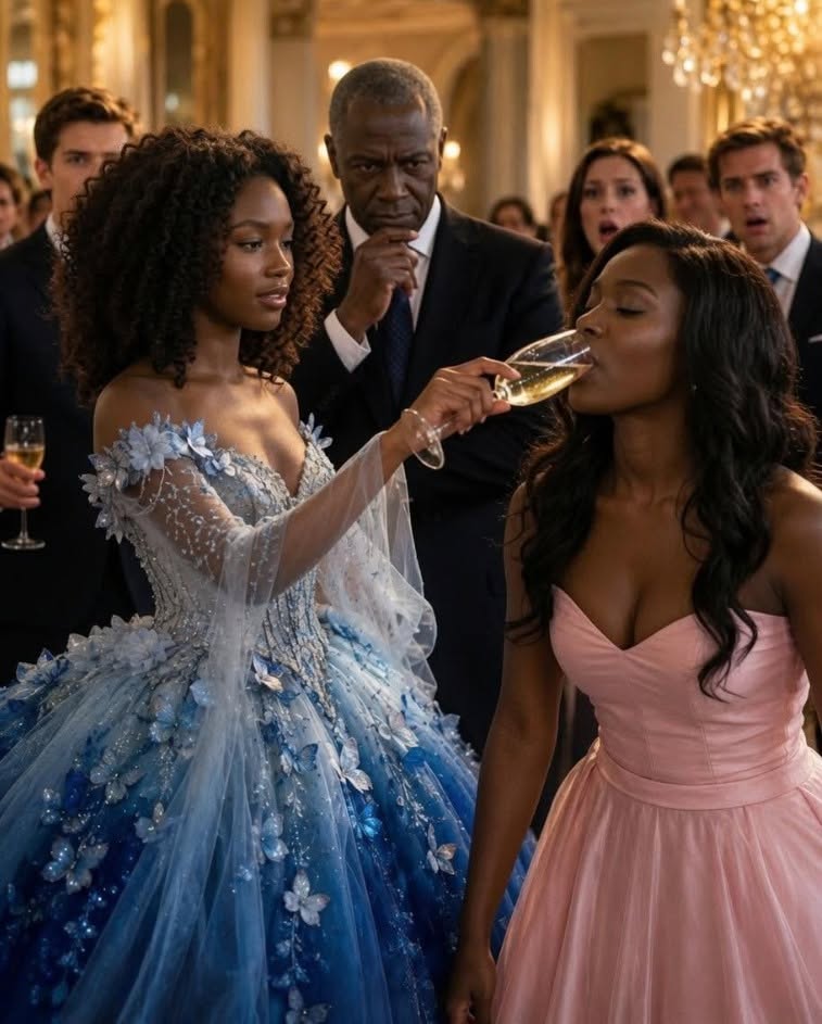 Lors de ma fête de remise de diplôme, j’ai vu mon père glisser quelque chose dans mon champagne.