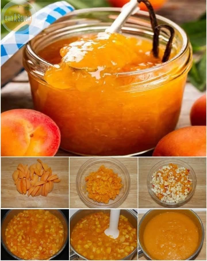Confiture d’abricots maison sans sucre