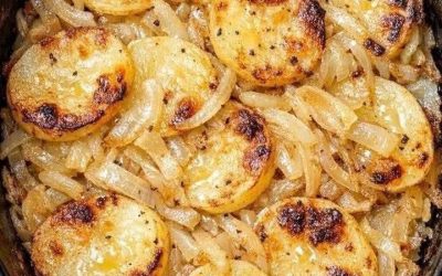 Pommes de Terre et Oignons Caramélisés à la Mijoteuse : Une Recette Facile et Réconfortante